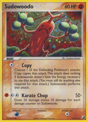 Sudowoodo 15/115 - Unseen Forces Holofoil - Poke-Collect
