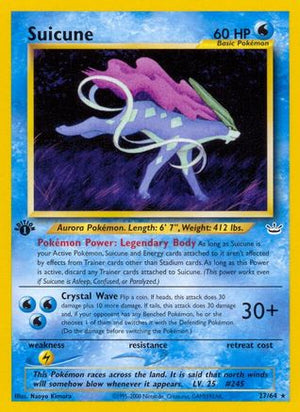 Suicune 27/64 - Neo Revelation 1st Edition - Poke-Collect