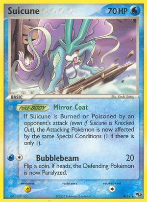 Suicune 4/17 - POP Series 2 - Poke-Collect