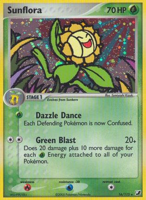 Sunflora 16/115 - Unseen Forces Reverse Holofoil - Poke-Collect
