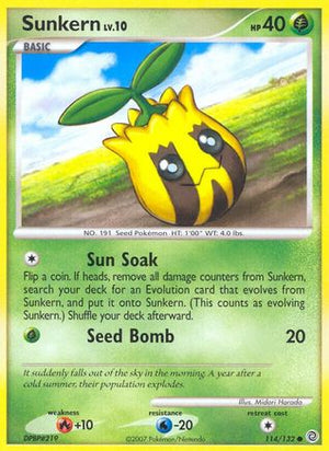 Sunkern 114/132 - Secret Wonders Reverse Holofoil - Poke-Collect