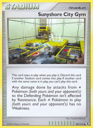 Sunyshore City Gym 94/111 - Rising Rivals - Poke-Collect