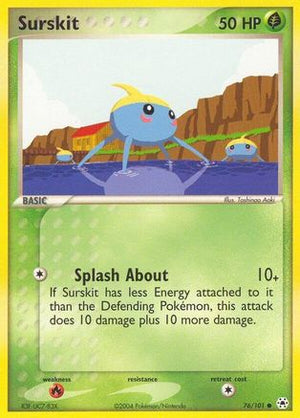 Surskit 76/101 - Hidden Legends - Poke-Collect