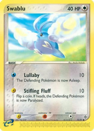 Swablu 75/97 - Dragon Reverse Holofoil