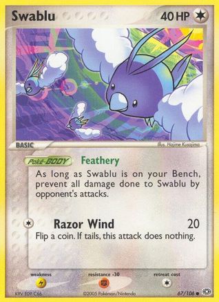 Swablu 67/106 - Emerald - Poke-Collect