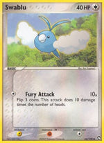 Swablu 66/108 - Power Keepers Reverse Holofoil - Poke-Collect