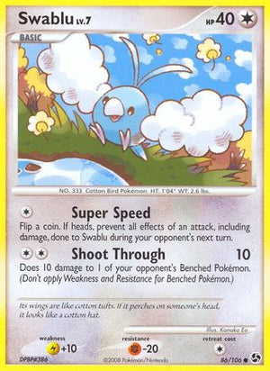 Swablu 86/106 - Great Encounters - Poke-Collect