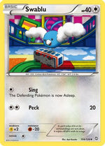 Swablu 104/124 - Dragons Exalted - Poke-Collect