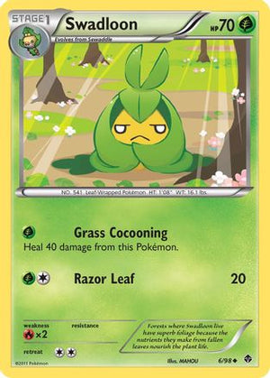 Swadloon 6/98 - Emerging Powers Reverse Holofoil - Poke-Collect