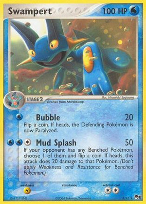 Swampert 5/17 - POP Series 1 Holofoil - Poke-Collect