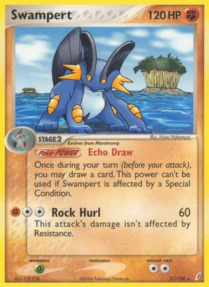 Swampert 27/100 - Crystal Guardians - Poke-Collect