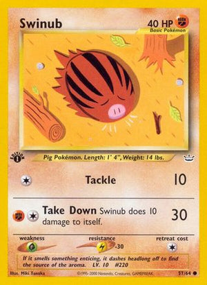 Swinub 57/64 - Neo Revelation Unlimited - Poke-Collect
