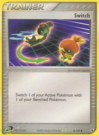 Switch 92/109 - Ruby & Sapphire Reverse Holofoil - Poke-Collect