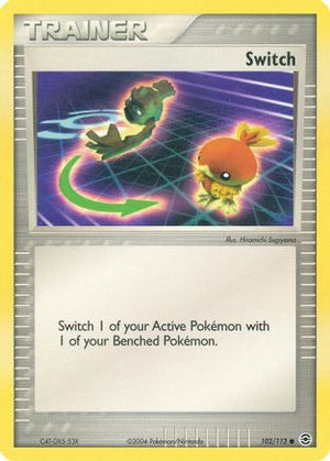 Switch 102/112 - FireRed & LeafGreen Reverse Holofoil - Poke-Collect