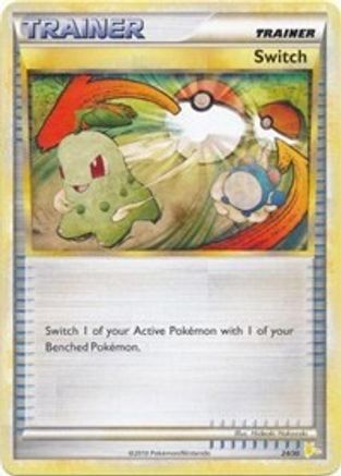 Switch (Raichu) 24 - HGSS Trainer Kit Gyarados & Raichu - Poke-Collect