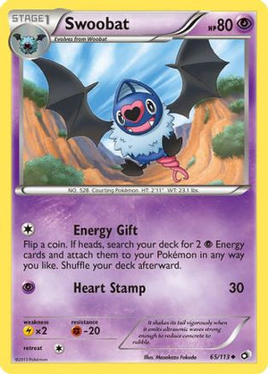 Swoobat 65/113 - Legendary Treasures - Poke-Collect