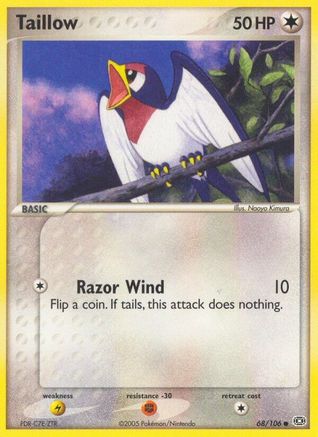 Taillow 68/106 - Emerald - Poke-Collect