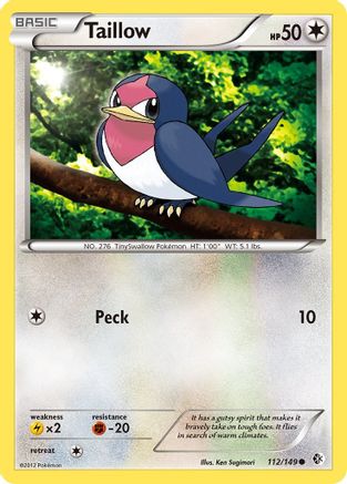 Taillow 112/149 - Boundaries Crossed - Poke-Collect