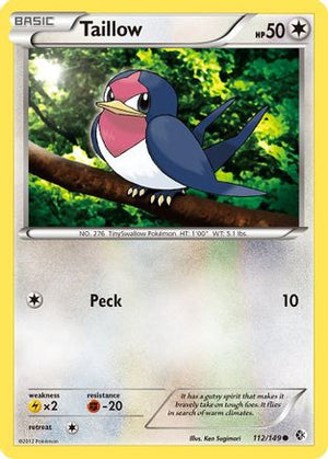 Taillow 112/149 - Boundaries Crossed - Poke-Collect