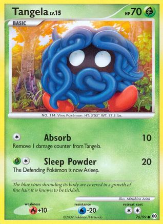 Tangela 76/99 - Arceus Reverse Holofoil - Poke-Collect