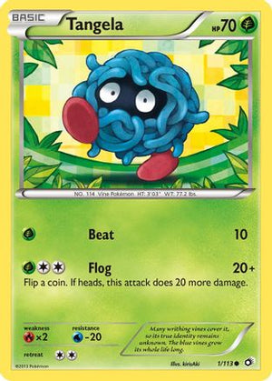 Tangela 1/113 - Legendary Treasures - Poke-Collect