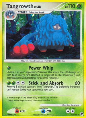 Tangrowth 10/106 - Great Encounters Holofoil - Poke-Collect