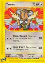 Tauros 133/165 - Expedition Base Set Reverse Holofoil - Poke-Collect