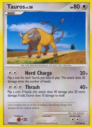 Tauros 74/146 - Legends Awakened - Poke-Collect