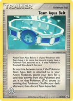 Team Aqua Belt 76/95 - Team Magma vs Team Aqua Reverse Holofoil - Poke-Collect