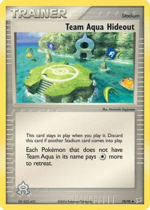 Team Aqua Hideout 78/95 - Team Magma vs Team Aqua - Poke-Collect