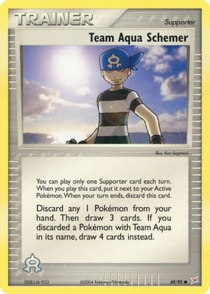 Team Aqua Schemer 69/95 - Team Magma vs Team Aqua - Poke-Collect