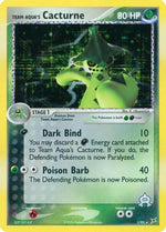 Team Aqua's Cacturne 1/95 - Team Magma vs Team Aqua Reverse Holofoil - Poke-Collect