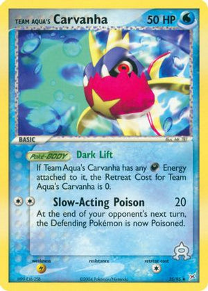 Team Aqua's Carvanha 25/95 - Team Magma vs Team Aqua - Poke-Collect