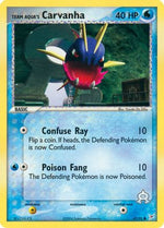 Team Aqua's Carvanha 47/95 - Team Magma vs Team Aqua Reverse Holofoil - Poke-Collect