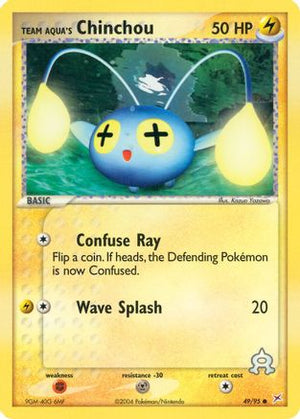 Team Aqua's Chinchou 49/95 - Team Magma vs Team Aqua - Poke-Collect