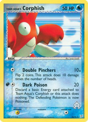 Team Aqua's Corphish 26/95 - Team Magma vs Team Aqua - Poke-Collect