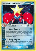 Team Aqua's Crawdaunt 2/95 - Team Magma vs Team Aqua Reverse Holofoil - Poke-Collect