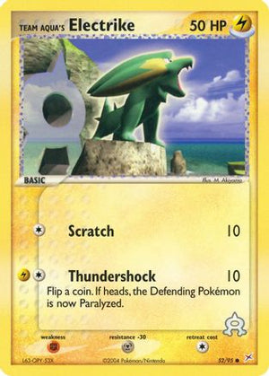 Team Aqua's Electrike 52/95 - Team Magma vs Team Aqua - Poke-Collect