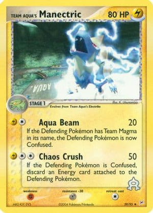 Team Aqua's Manectric 29/95 - Team Magma vs Team Aqua - Poke-Collect