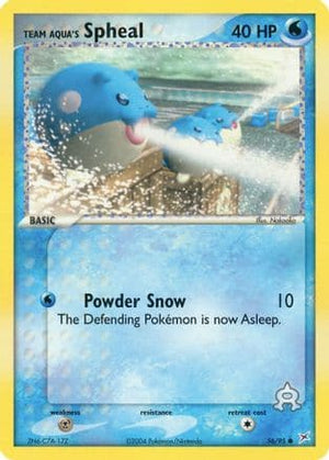 Team Aqua's Spheal 56/95 - Team Magma vs Team Aqua Reverse Holofoil - Poke-Collect
