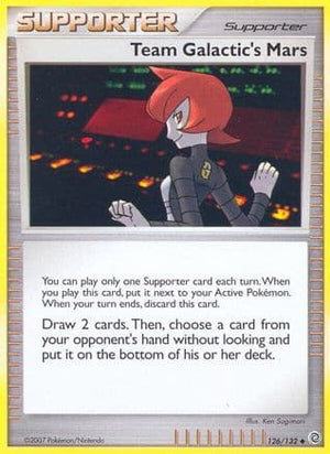 Team Galactic's Mars 126/132 - Secret Wonders - Poke-Collect