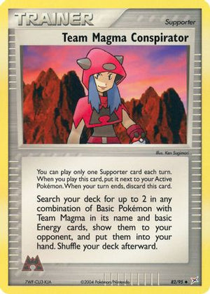 Team Magma Conspirator 82/95 - Team Magma vs Team Aqua - Poke-Collect