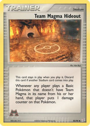 Team Magma Hideout 83/95 - Team Magma vs Team Aqua - Poke-Collect