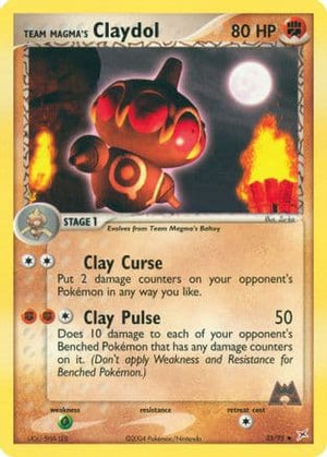 Team Magma's Claydol 33/95 - Team Magma vs Team Aqua - Poke-Collect