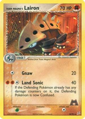 Team Magma's Lairon 36/95 - Team Magma vs Team Aqua - Poke-Collect