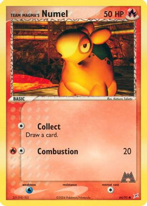Team Magma's Numel 64/95 - Team Magma vs Team Aqua - Poke-Collect