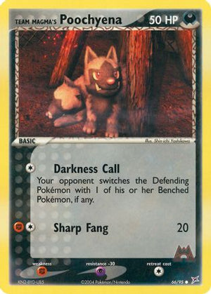 Team Magma's Poochyena 66/95 - Team Magma vs Team Aqua - Poke-Collect