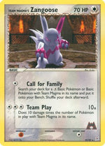 Team Magma's Zangoose 23/95 - Team Magma vs Team Aqua Reverse Holofoil - Poke-Collect