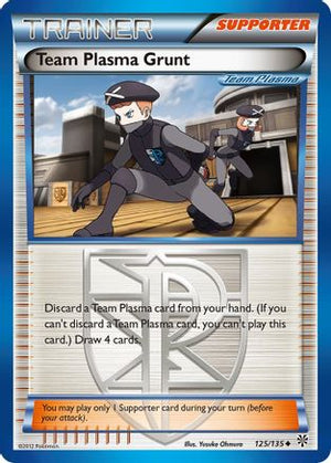 Team Plasma Grunt 125/135 - Plasma Storm - Poke-Collect