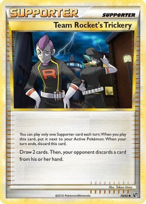 Team Rocket's Trickery 78/90 - HSUndaunted Reverse Holofoil